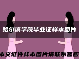 哈尔滨学院毕业证样本图片缩略图