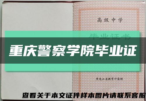 重庆警察学院毕业证缩略图