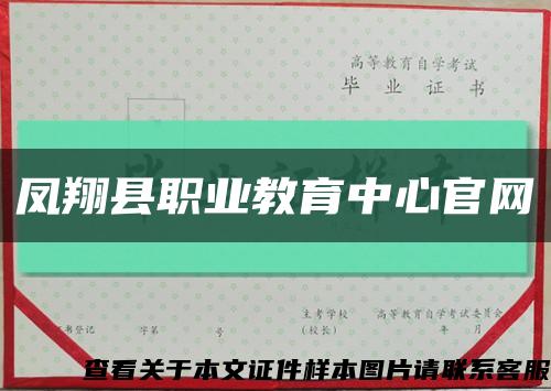 凤翔县职业教育中心官网缩略图