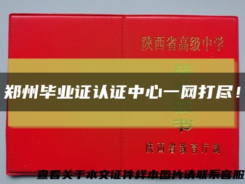 郑州毕业证认证中心一网打尽！缩略图