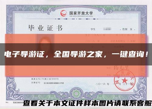 电子导游证，全国导游之家，一键查询！缩略图