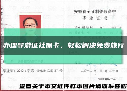 办理导游证社保卡，轻松解决免费旅行缩略图