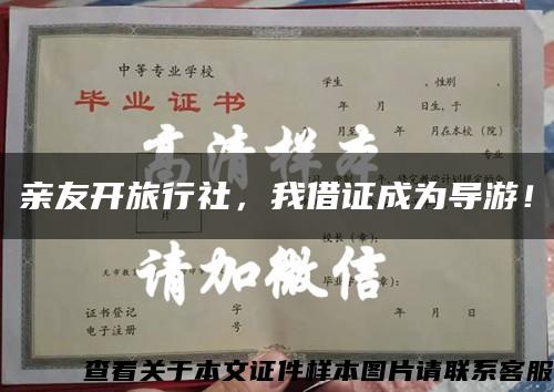 亲友开旅行社，我借证成为导游！缩略图