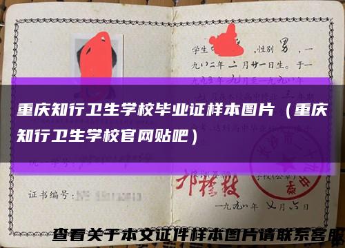 重庆知行卫生学校毕业证样本图片（重庆知行卫生学校官网贴吧）缩略图