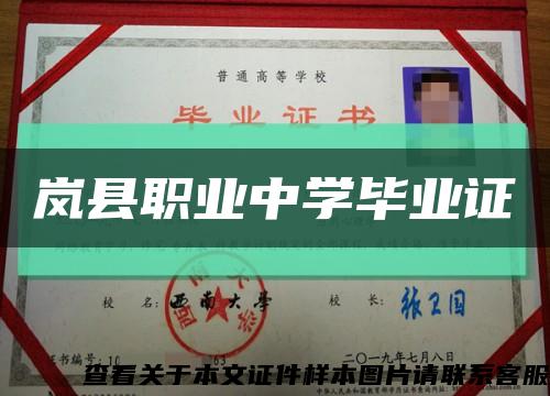 岚县职业中学毕业证缩略图
