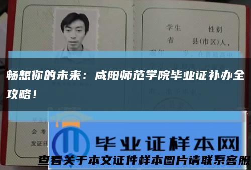 畅想你的未来：咸阳师范学院毕业证补办全攻略！缩略图