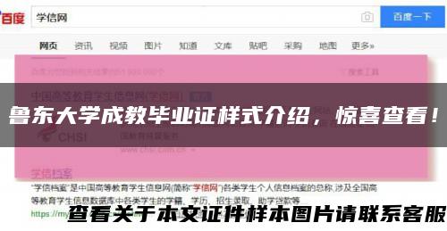 鲁东大学成教毕业证样式介绍，惊喜查看！缩略图