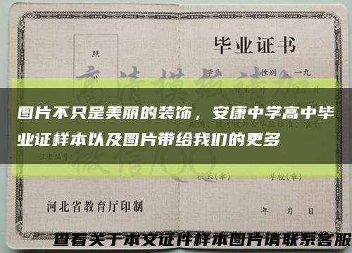 图片不只是美丽的装饰，安康中学高中毕业证样本以及图片带给我们的更多缩略图
