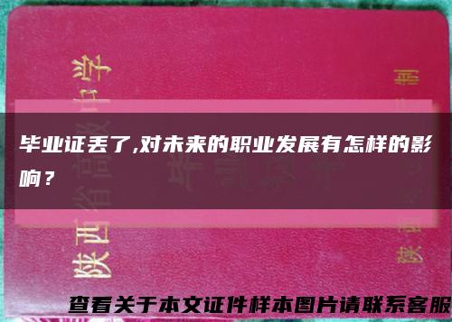 毕业证丢了,对未来的职业发展有怎样的影响？缩略图