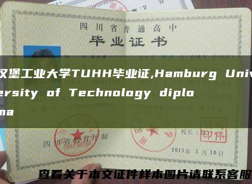 汉堡工业大学TUHH毕业证,Hamburg University of Technology diploma缩略图