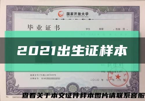 2021出生证样本缩略图